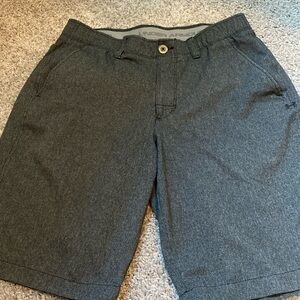 Vented heather gray Under Armor shorts